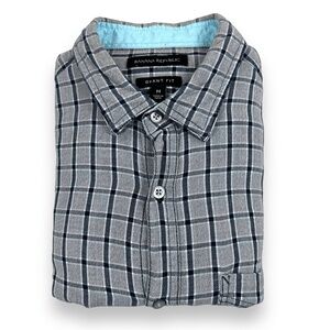 Banana‎ Republic Shirt Mens Size Medium M Great Checked Long Sleeve Button Down